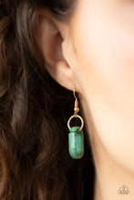 Load image into Gallery viewer, Fashionista Flavor Blue Acrylic Necklace Paparazzi Accessories