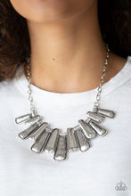 Load image into Gallery viewer, Mane Up Silver Necklace Paparazzi Accessories