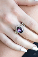 Load image into Gallery viewer, Magnificent Majesty Purple Ring Paparazzi Accessories