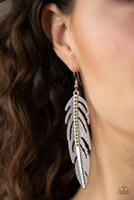 Load image into Gallery viewer, Give Me A Roost Green Earring Paparazzi Accessories