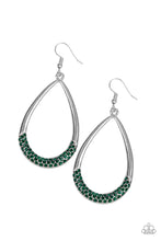 Load image into Gallery viewer, Take A Dip Green Earring Paparazzi Accessories