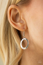 Load image into Gallery viewer, Ringing In The Bling Silver Necklace Paparazzi Accessories