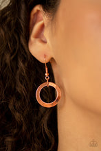 Load image into Gallery viewer, Ringing In The Bling - Copper Necklace Paparazzi Accessories