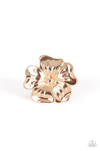 Load image into Gallery viewer, Tropical Gardens - Rose Gold Ring Paparazzi Accessories