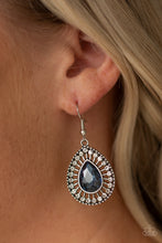 Load image into Gallery viewer, Limo Service Blue Earring Paparazzi Accessories