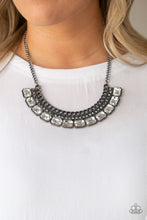 Load image into Gallery viewer, Killer Knockout Black Gunmetal Necklace Paparazzi Accessories