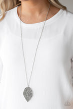 Load image into Gallery viewer, Natural Re-LEAF - Silver Necklace Paparazzi Accessories