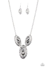 Load image into Gallery viewer, Metro Mystique Silver Necklace Paparazzi Accessories