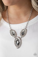 Load image into Gallery viewer, Metro Mystique Silver Necklace Paparazzi Accessories