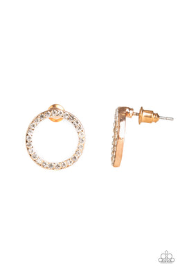 5th Avenue Angel Rose Gold Earring Paparazzi Accessories