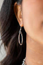 Load image into Gallery viewer, Bend OVAL Backwards - Silver Necklace Paparazzi Accessories