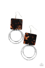 Load image into Gallery viewer, Maven Maker Black Earring Paparazzi Accessories