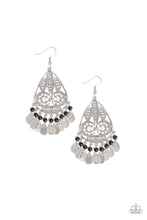 Load image into Gallery viewer, Mermaid Mojito Black Earrings Paparazzi Accessories