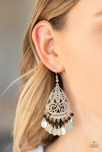 Load image into Gallery viewer, Mermaid Mojito Black Earrings Paparazzi Accessories