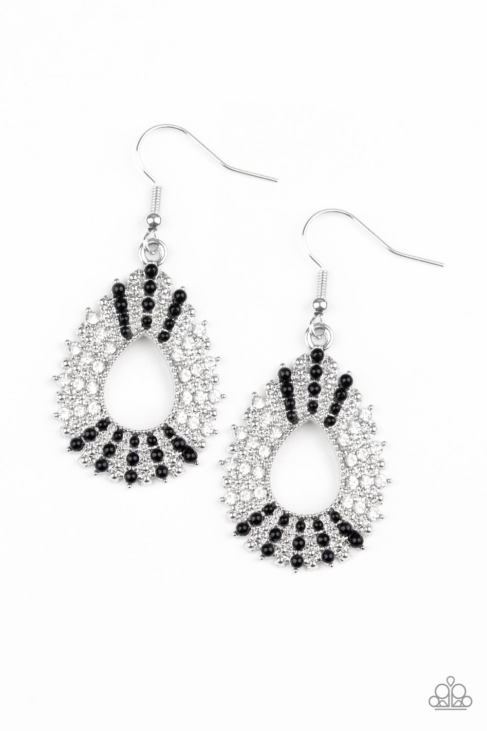 Diva Dream Black Earring Paparazzi Accessories