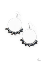 Load image into Gallery viewer, Crystal Collaboration Blue Earring Paparazzi Accessories