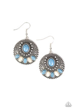 Load image into Gallery viewer, Sandstone Paradise - Blue Earrings Paparazzi Accessories