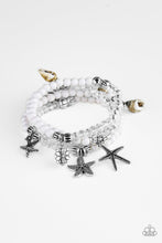 Load image into Gallery viewer, Ocean Breeze White Bracelet Paparazzi Accessories