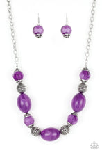 Load image into Gallery viewer, Ice Melt - Purple Necklace Paparazzi Accessories