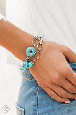 Absolutely Artisan Blue Bracelet Paparazzi Accessories