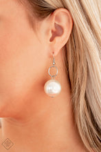 Load image into Gallery viewer, Wall Street Welcome Party White Pearl Earring Paparazzi Accessories