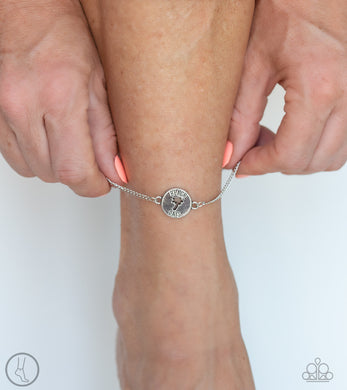 Summer Shade Silver Anklet Paparazzi Accessories