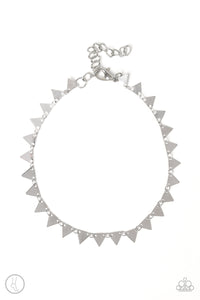 silver,Sand Shark Silver Anklet