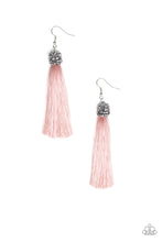 Load image into Gallery viewer, Make Room for Plume Pink Earring Paparazzi Accessories