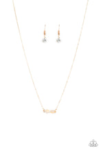 Load image into Gallery viewer, Always A Winner Gold Infinity Necklace Paparazzi Accessories