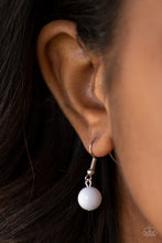 Load image into Gallery viewer, Cool Cascade White Necklace Paparazzi Accessories