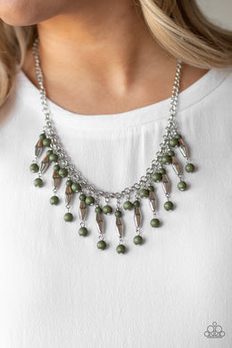 Earth Conscious Green Necklace Paparazzi Accessories