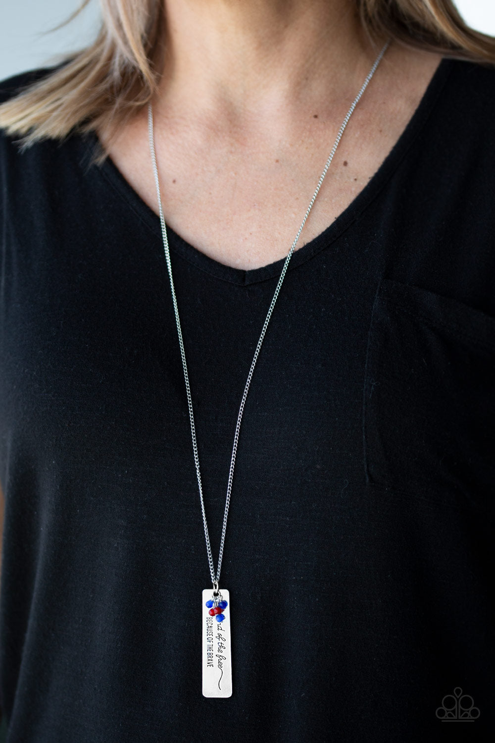 Because of the Brave Multi Necklace Paparazzi Accessories