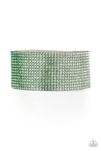 Load image into Gallery viewer, Fade Out Green Leather Wrap Bracelet Paparazzi Accessories