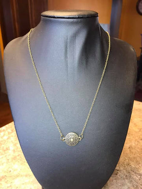 Pristinely Pasadena Brass Necklace Paparazzi Accessories