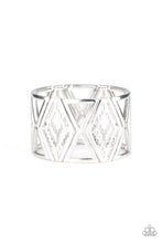 Load image into Gallery viewer, Textile Tango Silver Bracelet Paparazzi Accessories