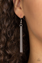 Load image into Gallery viewer, Show and SHELL Silver Necklace Paparazzi Accessories