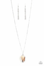 Load image into Gallery viewer, Breaking Out of My Shell Silver Necklace Paparazzi Accessories