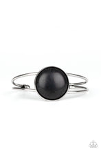 Load image into Gallery viewer, Sandstone Serenity Black Cuff Bracelet Paparazzi Accessories