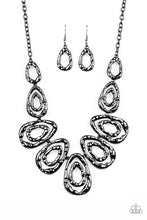 Load image into Gallery viewer, Terra Couture Black Gunmetal Necklace Paparazzi Accessories