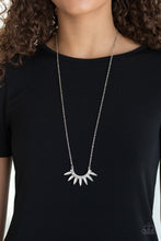 Load image into Gallery viewer, Empirical Elegance White Necklace Paparazzi Accessories
