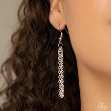 Load image into Gallery viewer, So Obvious White Rhinestone Necklace Paparazzi Accessories