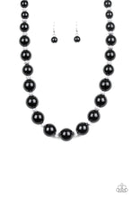 Load image into Gallery viewer, Uptown Heiress Black Necklace Paparazzi Accessories