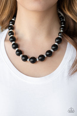 Uptown Heiress Black Necklace Paparazzi Accessories