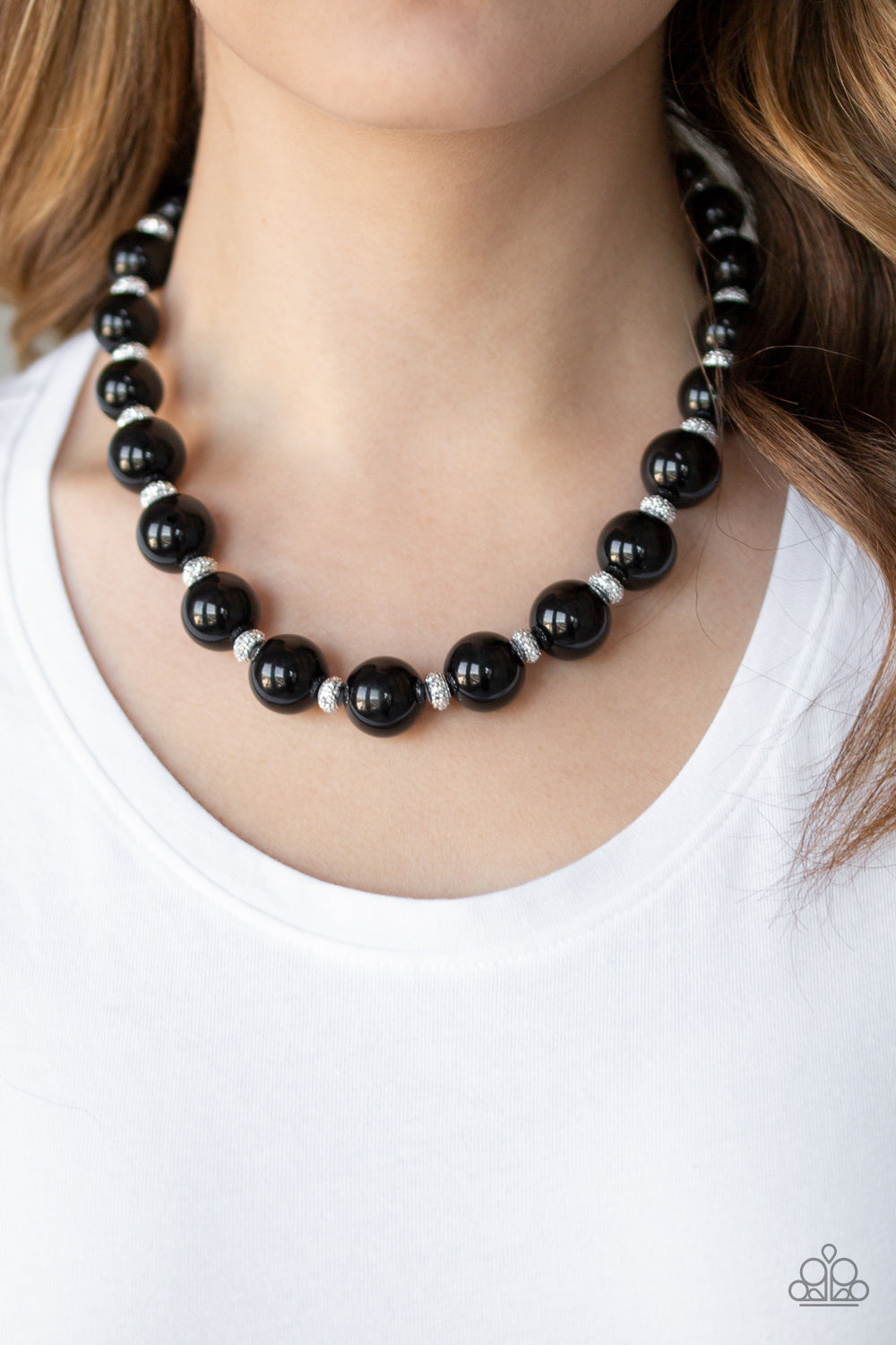 Uptown Heiress Black Necklace Paparazzi Accessories