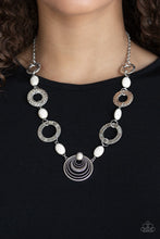 Load image into Gallery viewer, Zen Trend White Necklace Paparazzi Accessories