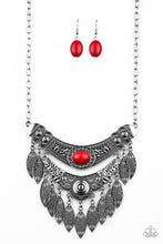 Load image into Gallery viewer, Island Queen Red Necklace Paparazzi Accessories