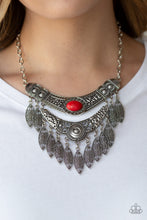 Load image into Gallery viewer, Island Queen Red Necklace Paparazzi Accessories