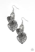 Load image into Gallery viewer, Once Upon A Heart Silver Earring Paparazzi Accessories
