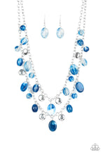 Load image into Gallery viewer, Rainbow Shine Blue Necklace Paparazzi Accessories