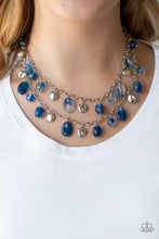 Load image into Gallery viewer, Rainbow Shine Blue Necklace Paparazzi Accessories